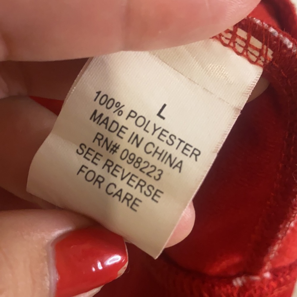 Red jacket. Size L. - Picture 6 of 7